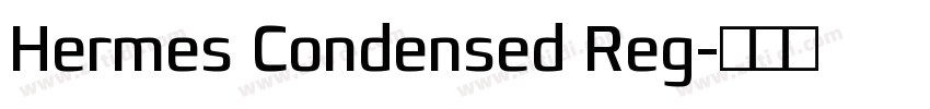Hermes Condensed Reg字体转换
